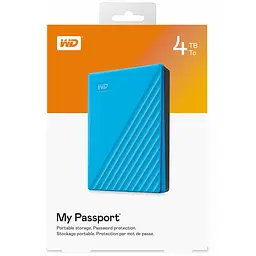 Зовнішній жорсткий диск 2.5" 4TB My Passport Portable WD (WDBPKJ0040BBL-WESN) - мініатюра 6