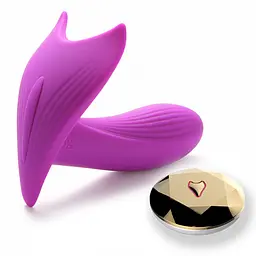 Вібратор з підігрівом та голосовим контролером Foxshow Silicone Panty Boss Series 63-00005 100158