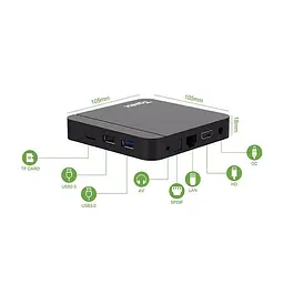 Смарт ТВ приставка Tanix W2 PRO 4/64 Гб Smart TV Box Android 11 - мініатюра 7