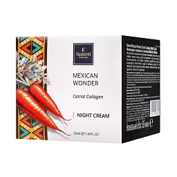 Нічний крем Famirel Mexican Wonder Carrot Collagen Пружність та сяйво 50 мл