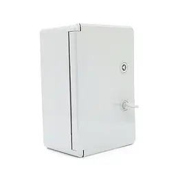 Бокс міцний з ABS пластику з монтажною панеллю 300х200х130, IP65