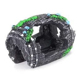 Декорація грот, стара бочка Aqua Nova 9,5x6x6,5 см (ANB08C) - мініатюра 5