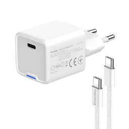 Мережевий зарядний пристрій White 30 Вт GaN ColorWay teh0028616 - мініатюра 5