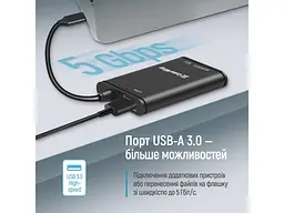 Картрідер ColorWay USB-C Black (CW-CR-02) - мініатюра 5