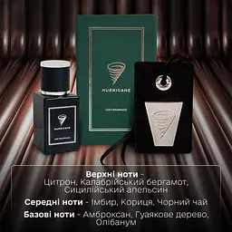Автомобільне аромасаше Hurricane Green Perfume Premium [140894] - мініатюра 3