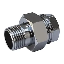Згін-американка прямий Solomon 1/2″ chrom 1620 - мініатюра 2