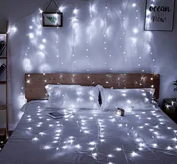 Гірлянда Xmas LED Водоспад 3м х 2м, 320 LED, теплий білий світ XPRO 320-W (47648-3839_322) - мініатюра 4
