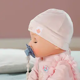 Пустушка для ляльки Baby Born на кліпсі блакитна (838679-1) - мініатюра 4