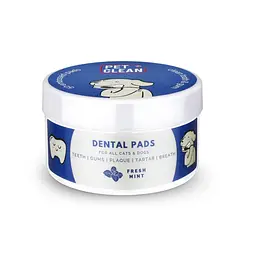 Вологі серветки Pet Clean PET DENTAL WIPES для гігієни та чищення зубів тварин 50 шт (арт.CCPG100)