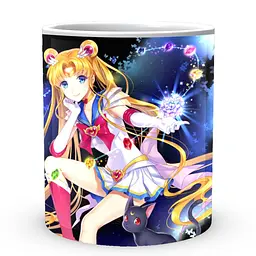 Кухоль GeekLand Сейлор Мун Sailor Moon with cat SM.02.17 330 мл різнобарвний - мініатюра 3