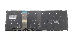 Клавіатура для ноутбука LENOVO (Legion: Y520-15) rus, black, без фрейма, підсвічування клавіш(оригінал RED)