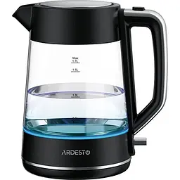 Електрочайник Ardesto 1.7 л Otter скло чорний kuh0015356