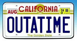 Кружка GeekLand Назад у майбутнє Back to the Future plate - мініатюра 4