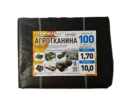 Агроволокно SHADOW 100г/м2 10м 1,7 Чорне арт.АГРП0004