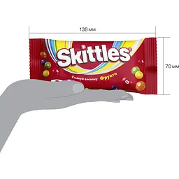 Драже Skittles оригінальні 38 г (132285) - мініатюра 4