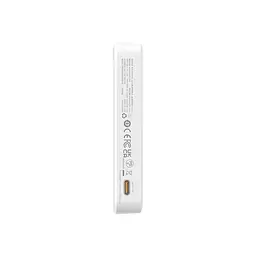 Зовнішній акумулятор магнітний Baseus MagPro Magnetic Bracket 5000mAh 20W (P10064101223-00) білий - мініатюра 6