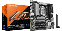 Материнська плата Gigabyte B860M DS3H Wi-Fi6E LGA 1851 (B860M DS3H WIFI6E)
