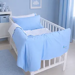 Дитяча постільна білизна MIRSON BABY Poplin Edition Ocean та Maricel 110х160см (2200013086284)