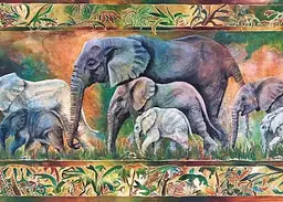 Пазл Castorland puzzle Парад слонів, 1000 ел. (C-102747) - мініатюра 2