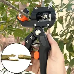 Секатор Titan grafting tool 3 професійний прищепний інструмент для щеплення та обрізки гілок дерев рослин чагарників - мініатюра 7
