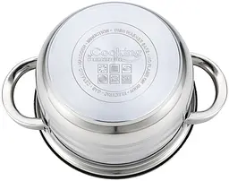 Каструля Heinner Myra, зі скляною кришкою, 18 см, 2,5 л (HR-HJ-025) - мініатюра 3