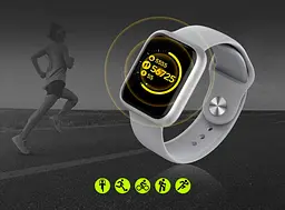 Смарт-годинник 1MORE omthing E-Joy Smart Watch-omthing Smart Watch Silver - мініатюра 3