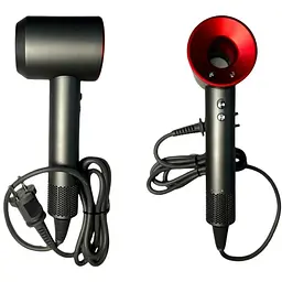 Фен для волосся PRO High Speed ​​Blower 6707 5в1 1200 Вт Чорний - мініатюра 4
