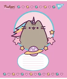 Набір зошитів Yes Pusheen А5 в лінійку 12 аркушів 25 шт. (766951) - мініатюра 3