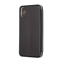 Чехол-книжка для Samsung Galaxy A05 (A055), G-Case, черный, кожаный чехол-книга из экокожи (PU) и TPU, с магнитом, с подставкой и вместительным кардхолдером, противоударный, защита всего корпуса, ArmorStandart (ARM71800) - мініатюра 2