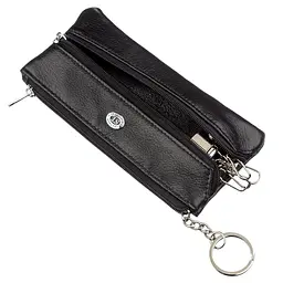 Чоловіча компактна ключниця ST Leather 18838 чорний - мініатюра 3