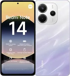 Смартфон Xiaomi Redmi Note 14 8/128GB Mist Purple Global Version - мініатюра 2
