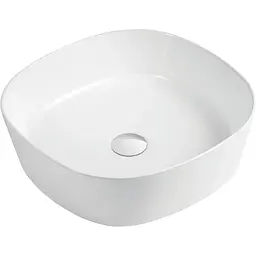 Умивальник накладний Imprese 44x44x13,5 см white i11057, Білий