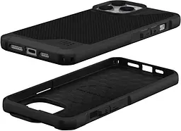 Оригінальний протиударний чохол для iPhone 16 PRO UAG Metropolis LT MagSafe Kevlar Black 114452113940 - мініатюра 5