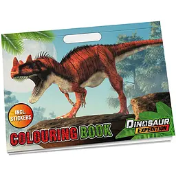 Розмальовка зі стікерами Moxy Dinosaur Expedition 25 аркушів (961028) - мініатюра 3