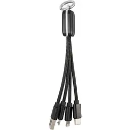 USB кабель Gelius Kraken Pro GP-KCC01 4in1 Black - мініатюра 2