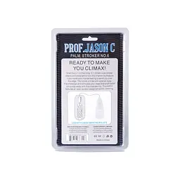Ch38300 Мастурбатор гель Chisa Prof.Jason C Palm Stroker No.6 Clear - мініатюра 3