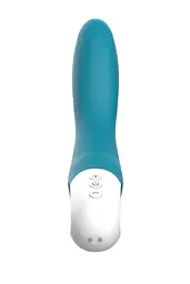 Вібратор точки G Liebe Bend It Rechargeable Ocean Blue, 10 режимів, дуже потужний, гнучкий стовбур - мініатюра 5