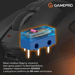 Миша GamePro Genesis Spider Wireless/Bluetooth/USB PixArt PAW3311 Sensor White (GM870B) - мініатюра 10
