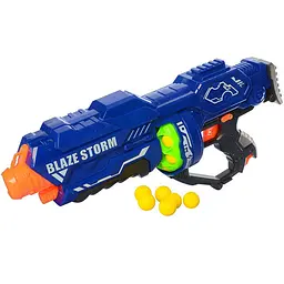 Дитячий Бластер Blaze Storm на Батарейках і 12 М'яких Кульок - мініатюра 3