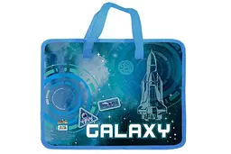 Тека пластикова з текстильними ручками Galaxy, 13090