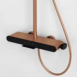 Душова система з виливом Rea Farel brushed copper REA-P0357 - мініатюра 3