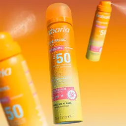 Міст для обличчя сонцезахисний Babaria Facial Mist SPF50, 75 мл - мініатюра 2