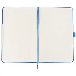 Книга записна Axent Partner, 125x195 мм, 96 аркушів, клітинка, блакитна (8201-07-A) - мініатюра 4