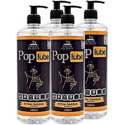 Iнтим-змазка анальна "Pop Lube" ТМ "Fresh Heaven", 1000 мл блок 4 шт