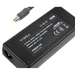 Блок живлення до ноутбуку Vinga Lenovo 90W 20V 4.5A 7.9*5.5 (VPA-2045-LN7955-101) - мініатюра 3
