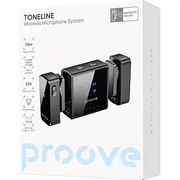 Мікрофонна радіосистема Proove ToneLine USB-C Black (PTWM00000201) [158950] - мініатюра 7