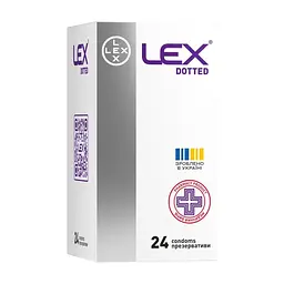 Презервативи Lex Condoms Dotted 24 шт. (4820144774461)