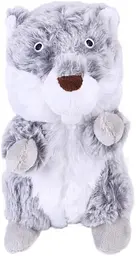 М'яка іграшка для собак Animal Shape Dog Plush Toy - Grey Squirrel