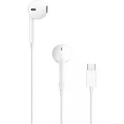 Навушники з мікрофоном Apple EarPods with USB-C White (MYQY3)