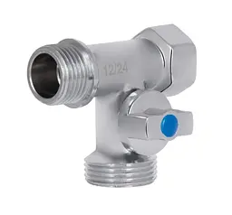 Кран кульовий приладовий Thermo Alliance Standart 1/2"Зх3/4"Зх1/2" В SD186W152015
